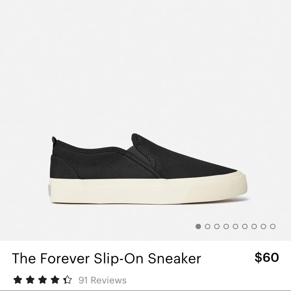 Everlane forever slip-on sneakers